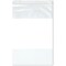 Plymor 10" x 15" (Pack of 100), 4 Mil Heavy Duty White-Block Zipper Reclosable Plastic Bags